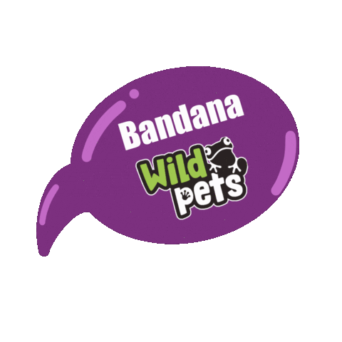 Wildpets bandana bandanas wildpets Sticker