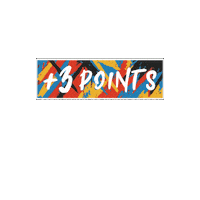 Three Points Basketball Sticker by Colegio Inglés