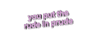 pink moving text Sticker by AnimatedText