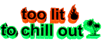 chill Sticker by AnimatedText