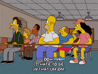 sitting homer simpson GIF
