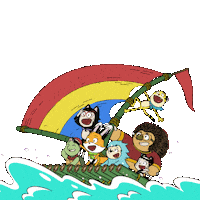 Praia Sticker by lupiebaduki