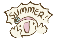 mangobunart summer seventeen carat bongbongie Sticker
