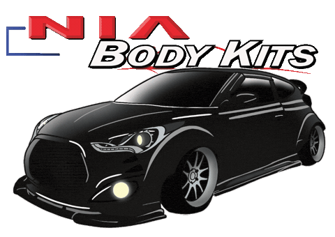 Hyundai Veloster Sticker by NIA Body Kits