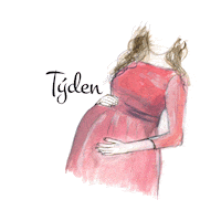 budenasvic mama miminko tehotenstvi tehotna Sticker