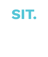 Sit Stay Give Sticker by Nevada Humane Society