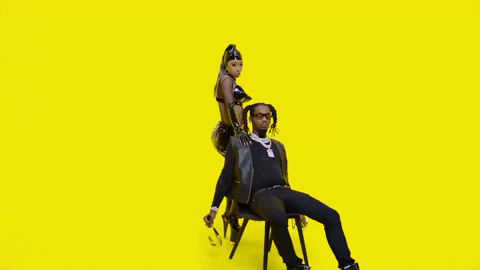 cardi b clout GIF by Offset