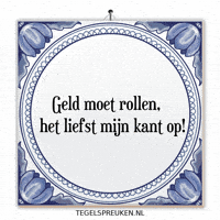 Humor Geld GIF by Tegelspreuken.nl