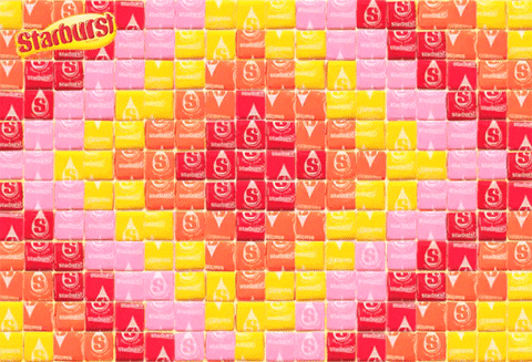 candy starburst GIF
