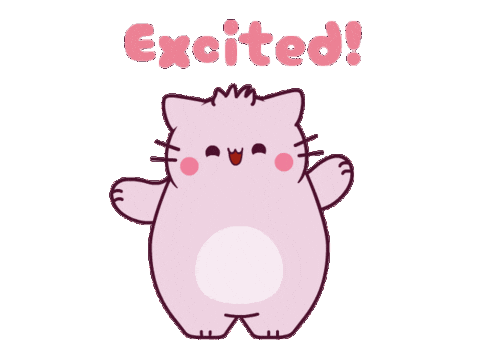 Cat Looking Forward Sticker by Pembe