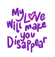 Sari Disappear Sticker