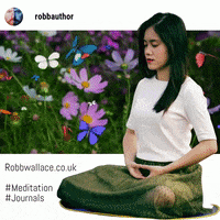 robbauthor relax meditation mindfulness journal GIF