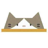 Cat Clip Sticker
