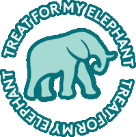Blue Elephant Sticker by Noom
