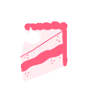 polypastel love pink birthday happy birthday Sticker