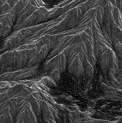 joanielemercier giphyupload lines mountains wireframe GIF