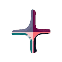 Abstract Art Sticker by jorgemariozuleta