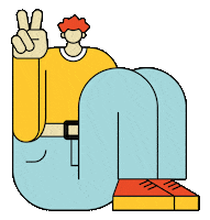 Relevant_Design peace doodle sign peaceful Sticker