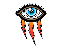 Eye Tattoo Sticker