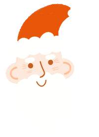 Papa Noel Christmas Sticker