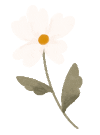 Illustration Flower Sticker