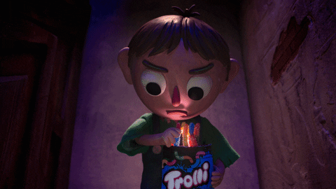 Animation Eat GIF by Trolli