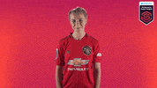 Manchester United Tongue GIF by Barclays FAWSL