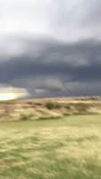 Funnel Cloud Spotted Near Cache, Oklahoma