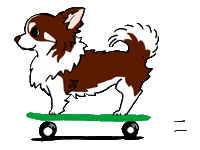 Chihuahua Sticker by うちクリ