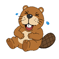 Chonketha angry lmao beaver chonketha Sticker