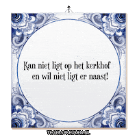 Hoop Trots Sticker by Tegelspreuken.nl