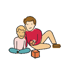 Spiel Sticker by Bundesministerium für Familie, Senioren, Frauen und Jugend