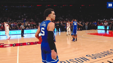 College Basketball Hoops GIF by Duke Men's Basketball