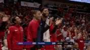 anthony davis reax GIF by NBA