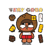 Coconut Crybaby Sticker by IF Singapore
