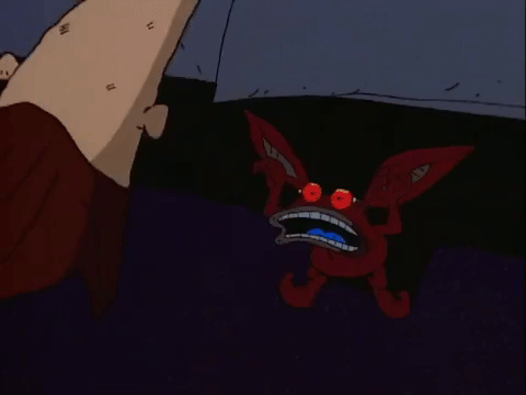 aaahh real monsters nicksplat GIF