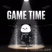 Nba Playoffs Panda GIF by Kanpai Pandas