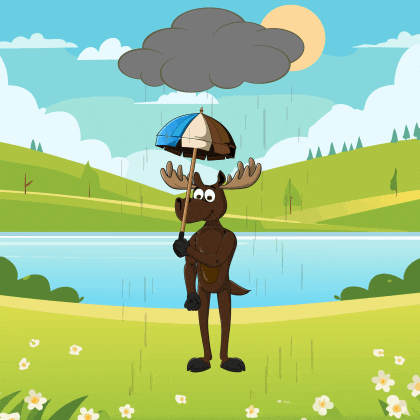 DoYouMoose giphyupload sad nft rain GIF