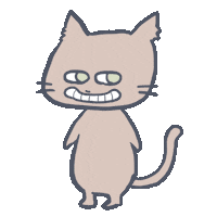 Happy ねこ Sticker