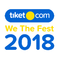 We The Fest Wtf Sticker by tiket.com