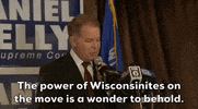 Daniel Kelly Wisconsin GIF by GIPHY News