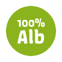 100Proalb Sticker by Schwäbische  Alb Tourismus