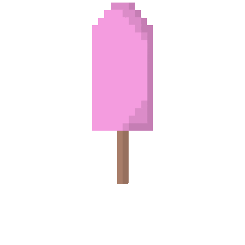 Ice Cream Pixel Sticker