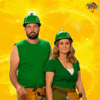 Point Up Channel 9 GIF by The Block