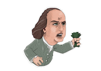 Arti_Kornienko wow shut up bucks dollars Sticker