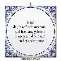 Moment Nl Sticker by Tegelspreuken.nl