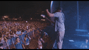 slightlystoopid sing crowd kyle beach ball GIF