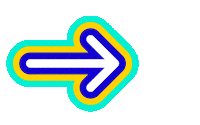 Fun Arrow Sticker by The Wern