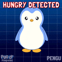 Hungry Feed Me GIF by Pudgy Penguins
