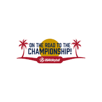Open Championship Nationals Sticker by USA Volleyball